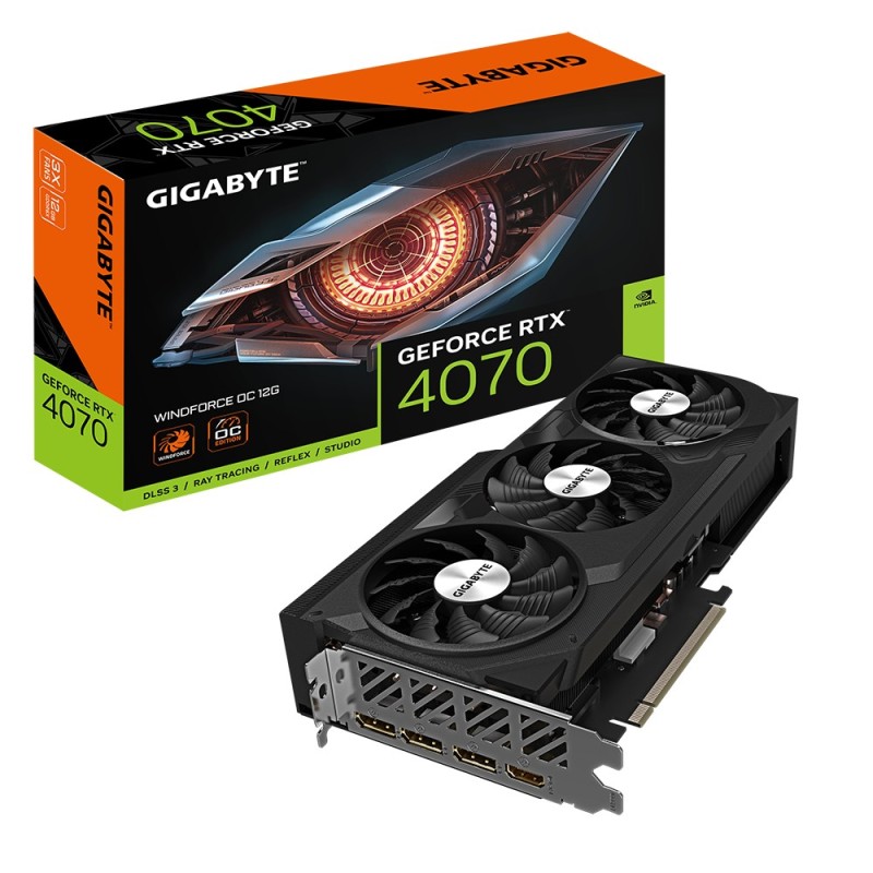 GeForce RTX 4070 WINDFORCE OC 12G - OC Edition